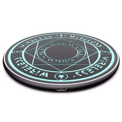 Arc Universal Fantasy OEM Qi portable Wireless Charger charging pad for phone